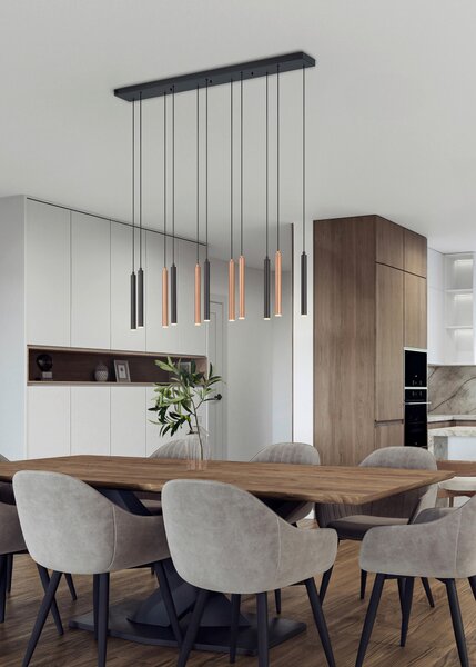ZÁVESNÉ LED SVIETIDLO, 115/15/150 cm Musterring - Interiérové svietidlá