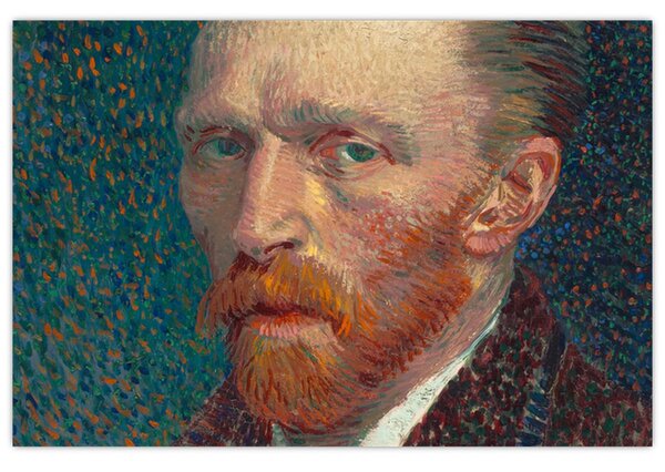 Obraz - Vincent van Gogh, Self-Portrait, reprodukcia (90x60 cm)