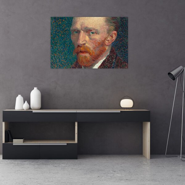 Obraz - Vincent van Gogh, Self-Portrait, reprodukcia (90x60 cm)