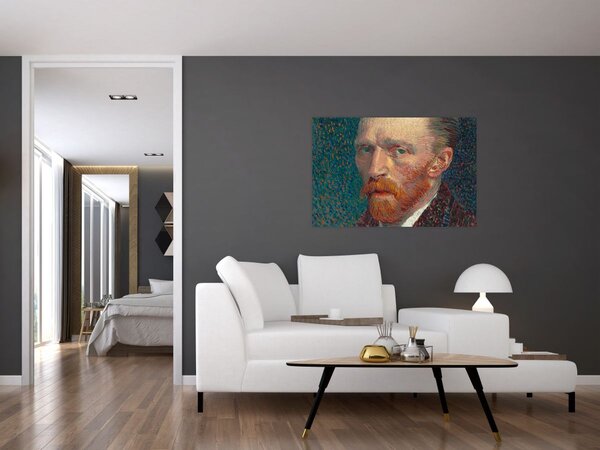 Obraz - Vincent van Gogh, Self-Portrait, reprodukcia (90x60 cm)