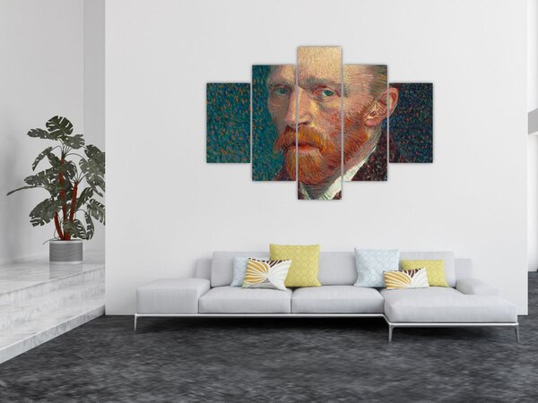 Obraz - Vincent van Gogh, Self-Portrait, reprodukcia (150x105 cm)