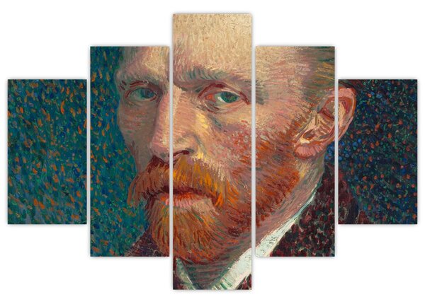 Obraz - Vincent van Gogh, Self-Portrait, reprodukcia (150x105 cm)