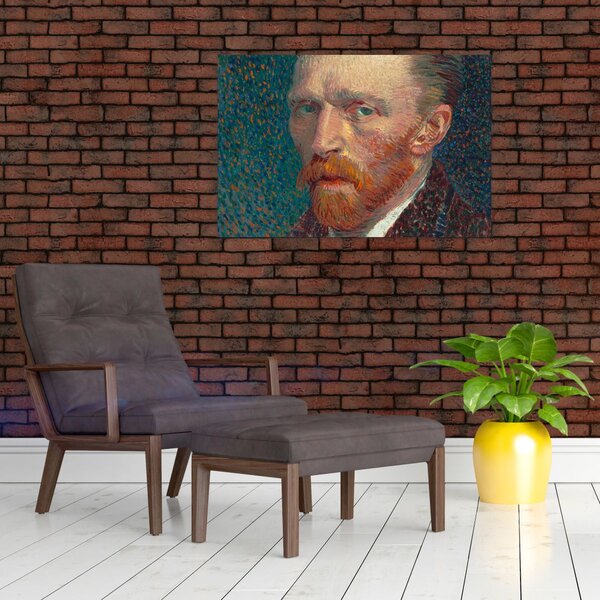 Obraz - Vincent van Gogh, Self-Portrait, reprodukcia (90x60 cm)