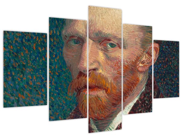 Obraz - Vincent van Gogh, Self-Portrait, reprodukcia (150x105 cm)