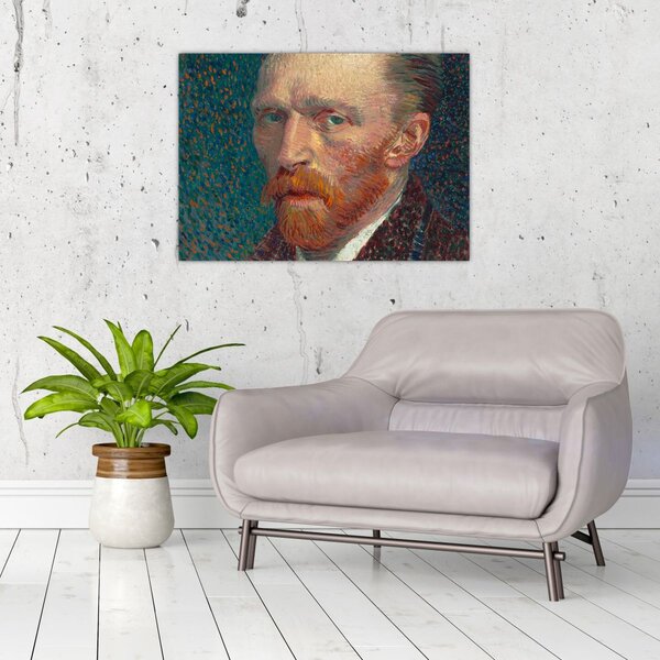 Obraz - Vincent van Gogh, Self-Portrait, reprodukcia (70x50 cm)