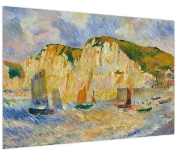 Obraz - Auguste Renoir, Sea and Cliffs, reprodukcia (90x60 cm)