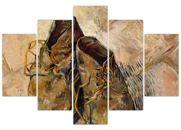 Obraz - Vincent van Gogh, Shoes, reprodukcia (150x105 cm)