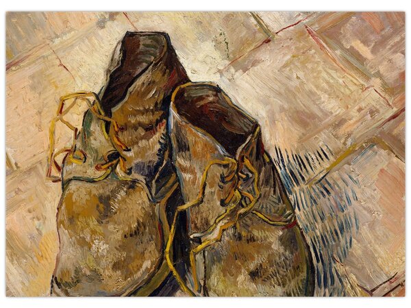 Obraz - Vincent van Gogh, Shoes, reprodukcia (70x50 cm)