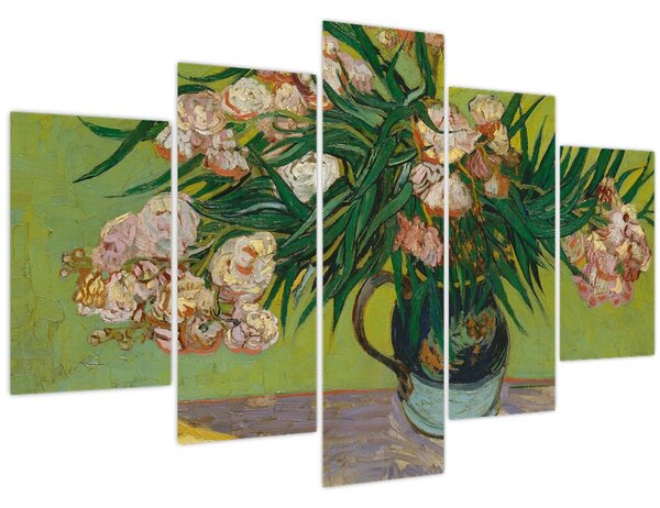 Obraz - Vincent van Gogh, Oleanders, reprodukcia (150x105 cm)