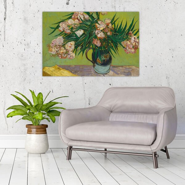 Obraz - Vincent van Gogh, Oleanders, reprodukcia (90x60 cm)