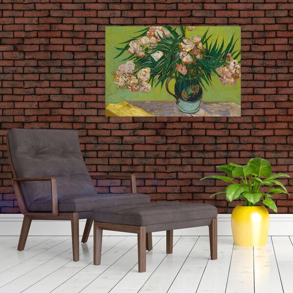 Obraz - Vincent van Gogh, Oleanders, reprodukcia (90x60 cm)
