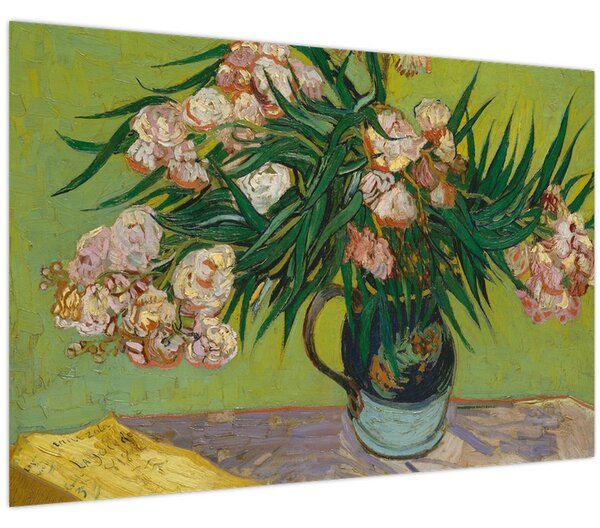 Obraz - Vincent van Gogh, Oleanders, reprodukcia (90x60 cm)