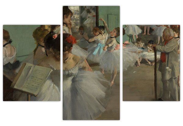 Obraz - Edgar Degas, The Dance Class, reprodukcia (90x60 cm)