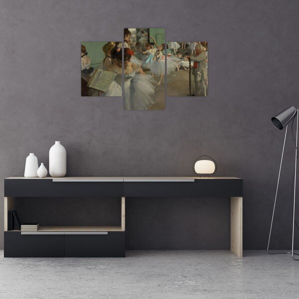 Obraz - Edgar Degas, The Dance Class, reprodukcia (90x60 cm)