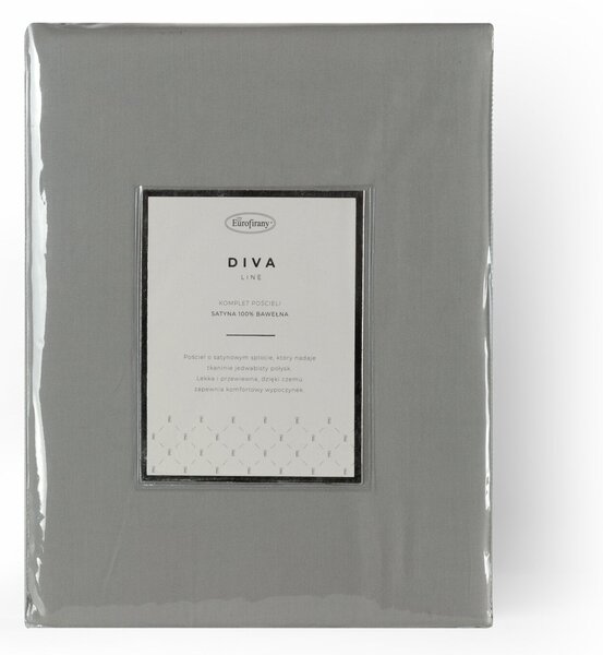 SATÉNOVÉ OBLIEČKY DINA 200X220 CM, 2KS 70X80 CM SVETLOSIVÉ
