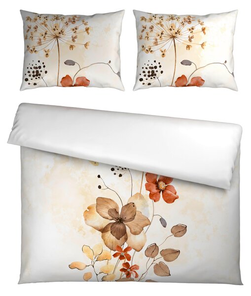 OBOJSTRANNÁ POSTEĽNÁ BIELIZEŇ, taupe, 200/200 cm Esposa - Obliečky & plachty