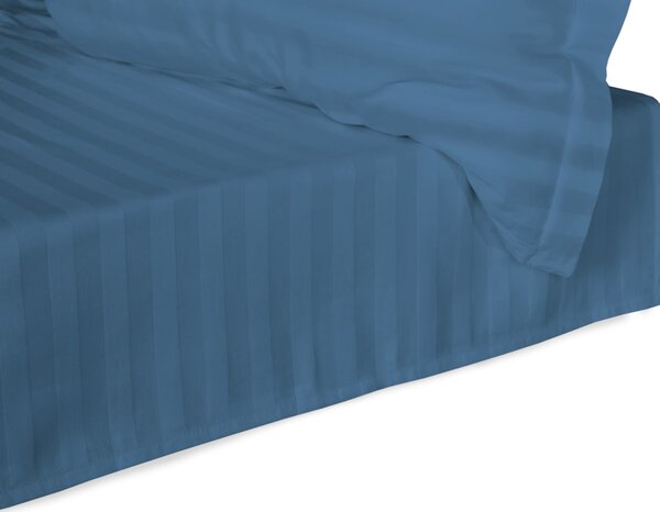 BAMBUSOVÉ PRESTIERADLO STRIPE 160X240 CM MODRÉ