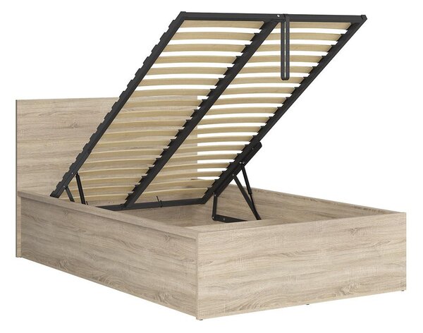 NovýNábytok.sk Jednolôžková posteľ 120 cm BRW Tetrix 6 (dub sonoma) (s roštom) (s úl. priestorom). Vlastná spoľahlivá doprava až k Vám domov. 1098486
