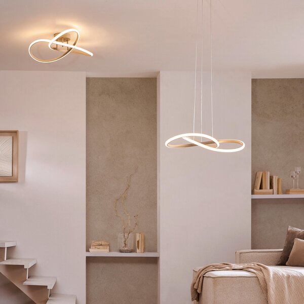 ZÁVESNÉ LED SVIETIDLO, 55/120 cm Novel - Interiérové svietidlá