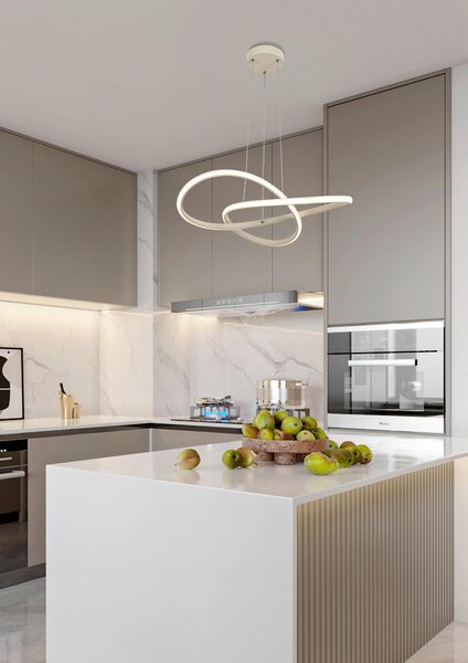 ZÁVESNÉ LED SVIETIDLO, 55/120 cm Novel - Interiérové svietidlá