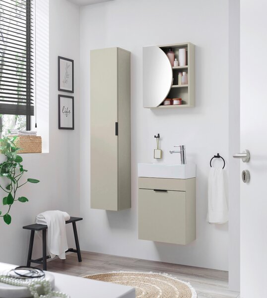 SKRINKA S UMÝVADLOM, kašmírová home24 - Kúpeľňové skrinky