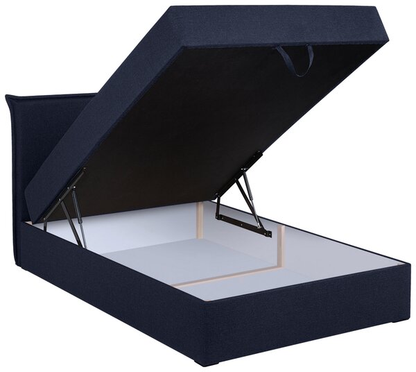 AMERICKÁ POSTEĽ, 120/200 cm, tmavomodrá MID.YOU - Online Only spálne, Online Only