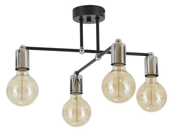 Stropné svietidlo Edison, výber z 3 farieb