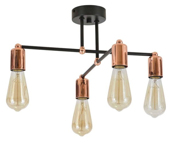 Stropné svietidlo Edison, výber z 3 farieb