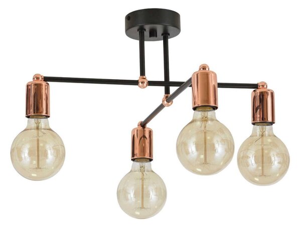 Stropné svietidlo Edison, výber z 3 farieb