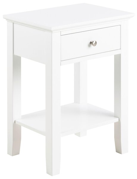 NOČNÝ STOLÍK, biela, 45/62,8/34 cm Livetastic - Online Only spálne, Online Only