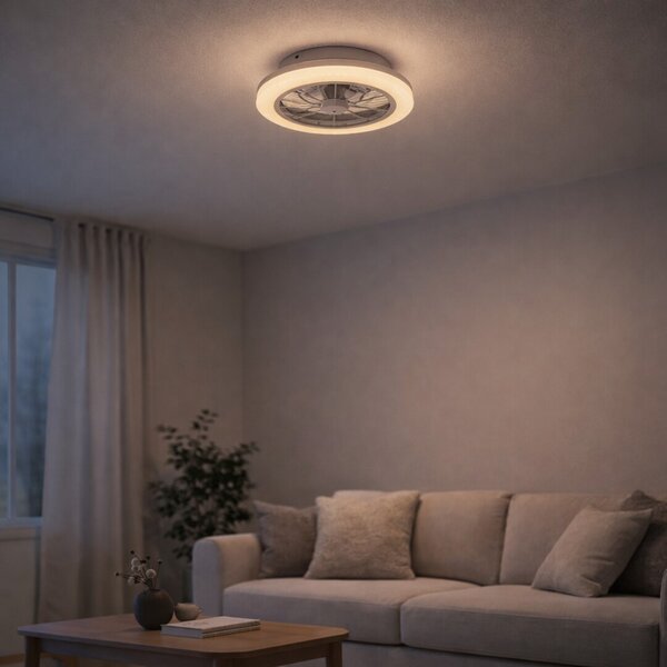 Rabalux DALFON LED stropné svietidlo s ventilátorom 71348