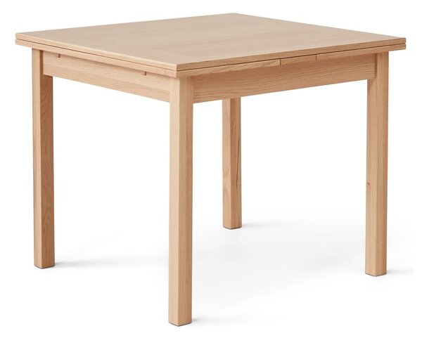 Rozkladací jedálenský stôl podyhovaný dubom Hammel Dinex 90 x 90 cm