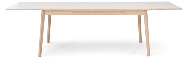 Rozkladací jedálenský stôl s bielou doskou Hammel Single 180 x 90 cm