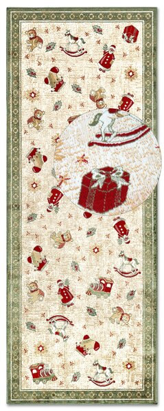 Villeroy & Boch Behúň Toy's delight so strihaným vlasom 106218 Green, Multicolor, 80x200, zelená, obývacia izba