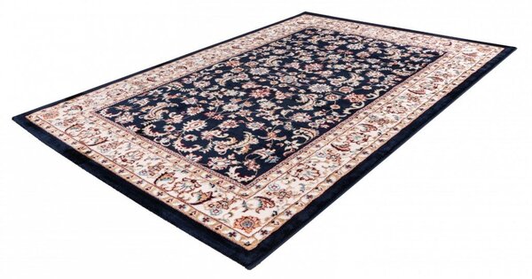 Obsession , Kusový koberec Isfahan 741 navy, 80x150, modrá, kancelária