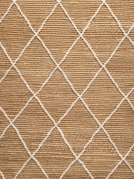 Hanse Home , Behúň Kunu 106208 Natural Gold White, 80x200, béžová, chodba / predsieň