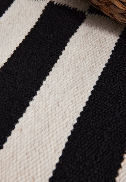 Hanse Home , Behúň Donna 106207 Black White, 80x200, čiernobiela, obývacia izba