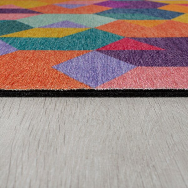 Flair Rugs , Kusový koberec Match Axel Geo Multi, 120x170, viacfarebná, chodba / predsieň