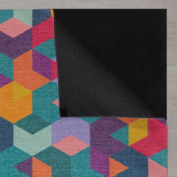 Flair Rugs , Kusový koberec Match Axel Geo Multi, 120x170, viacfarebná, chodba / predsieň