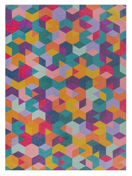 Flair Rugs , Kusový koberec Match Axel Geo Multi, 120x170, viacfarebná, chodba / predsieň