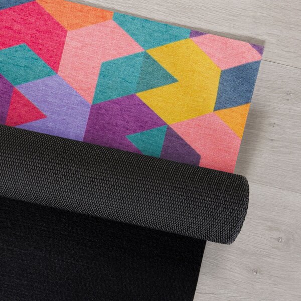 Flair Rugs , Kusový koberec Match Axel Geo Multi, 120x170, viacfarebná, chodba / predsieň