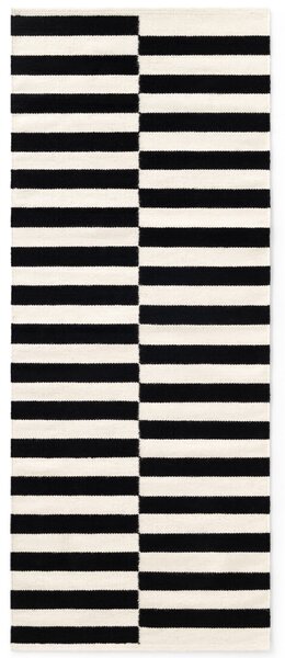 Hanse Home , Behúň Donna 106207 Black White, 80x200, čiernobiela, obývacia izba