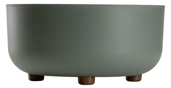 PLASTOVÝ KVETINÁČ TERRA 30X14,5 CM MÄTOVÁ