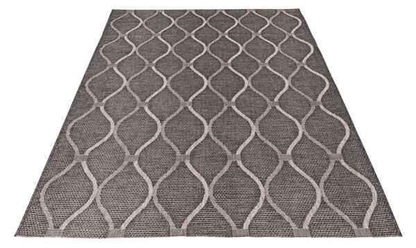 Obsession, Kusový koberec Nordic 871 grey – na von aj na doma, 80x150, šedá, chodba / predsieň