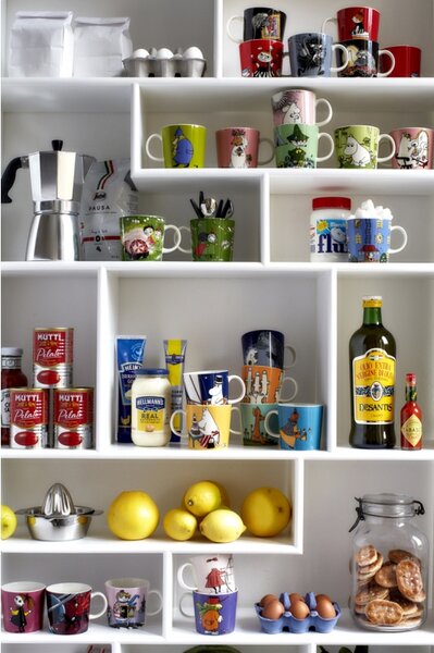 Arabia Hrnček Moominhouse 0,3l, modrý