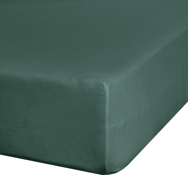 JERSEY PRESTIERADLO JERSEY3 90X200 CM TMAVOZELENÉ