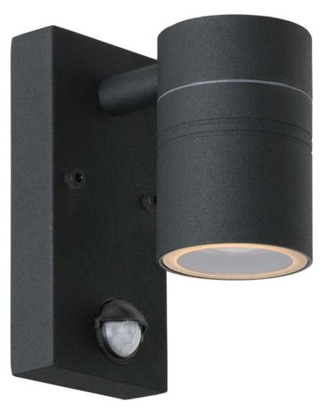 Lucide Lucide 14866/05/30 - LED Vonkajšie svietidlo so senzorom 1xGU10/5W/230V IP44 LC0630 + záruka 3 roky zadarmo