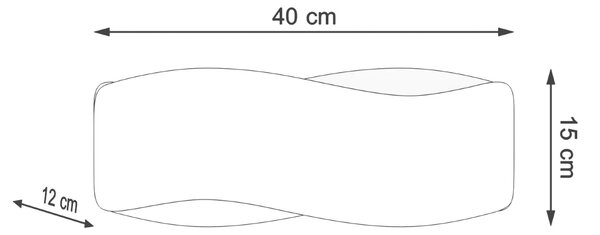 Nástenné svietidlo Tila, 1x čierne kovové tienidlo, (40 cm)