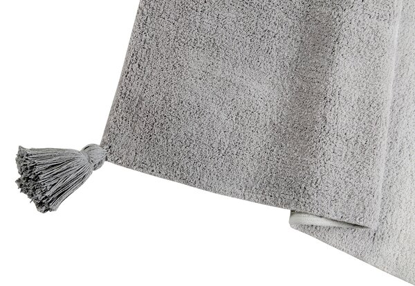 Lorena Canals , Ručne tkaný kusový koberec Ombré Dark Grey - Grey, 120x160, šedá, obývacia izba