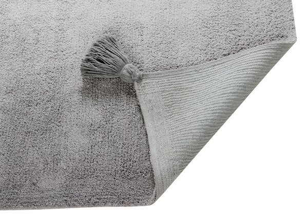 Lorena Canals , Ručne tkaný kusový koberec Ombré Dark Grey - Grey, 120x160, šedá, obývacia izba
